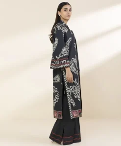 Outlet Sapphire Printed Lawn Shirt