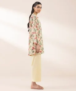 Fashion Sapphire Printed Lycra Shirt