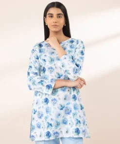 Best Sapphire Printed Lycra Shirt