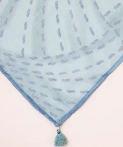 Discount Sapphire Printed Manaar Dupatta Blue