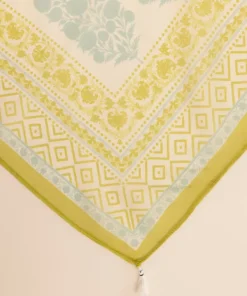 Outlet Sapphire Printed Manaar Dupatta Green