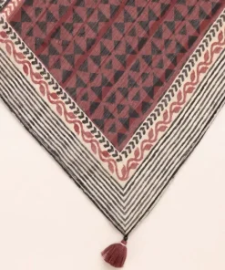 New Sapphire Printed Tussar Silk Dupatta