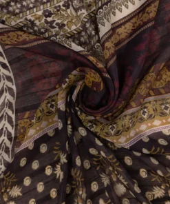 Best Sapphire Printed Tussar Silk Dupatta