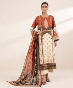Discount Sapphire Printed Voile Dupatta Multi