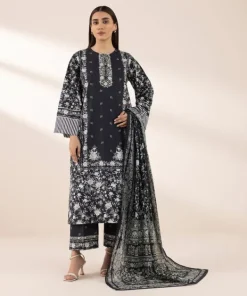 Fashion Sapphire Printed Voile Dupatta