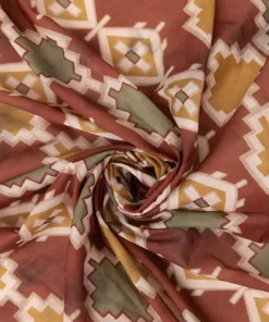 Fashion Sapphire Printed Voile Dupatta
