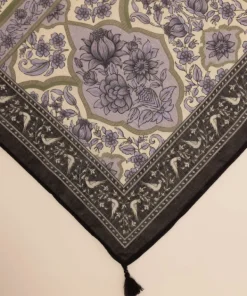 Online Sapphire Printed Voile Dupatta Purple
