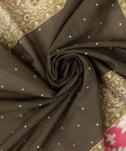 Fashion Sapphire Printed Voile Dupatta Green