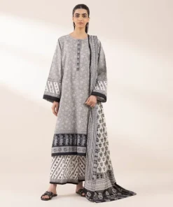 Fashion Sapphire Printed Voile Dupatta