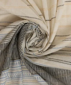 Outlet Sapphire Printed Zari Voile Dupatta Beige
