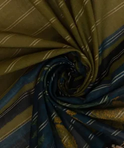Outlet Sapphire Printed Zari Voile Dupatta Blue