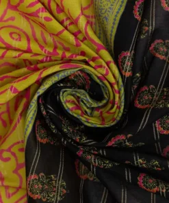 Best Sapphire Printed Zari Voile Dupatta Multi