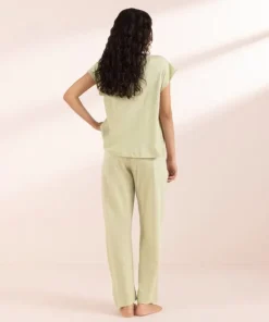 Discount Sapphire Pull-On Trousers Sage Green