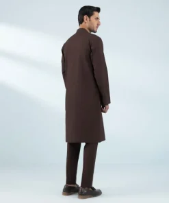 New Sapphire Schiffli Embroidered Cotton Suit - Regular Fit Maroon