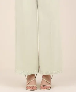 Clearance Sapphire Solid Cambric Culottes Green