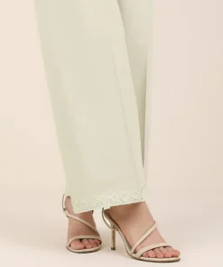 Clearance Sapphire Solid Cambric Culottes Green