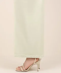 Clearance Sapphire Solid Cambric Culottes Green