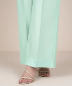 Fashion Sapphire Solid Cambric Culottes