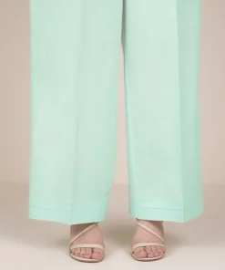 Fashion Sapphire Solid Cambric Culottes