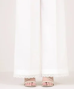 Fashion Sapphire Solid Cambric Culottes
