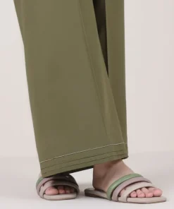 Online Sapphire Solid Cambric Culottes