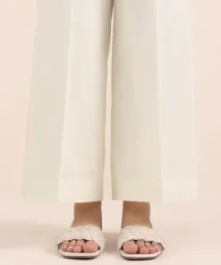 Best Sapphire Solid Cambric Culottes Off White