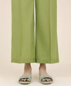 Clearance Sapphire Solid Cambric Culottes Green