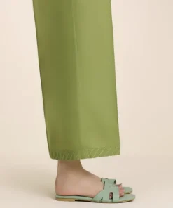 Clearance Sapphire Solid Cambric Culottes Green