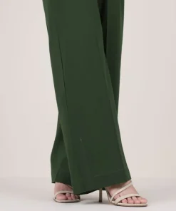 Fashion Sapphire Solid Cambric Culottes