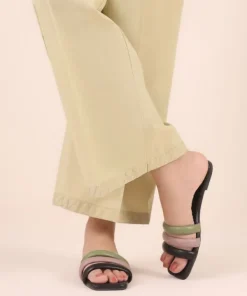Fashion Sapphire Solid Cambric Culottes
