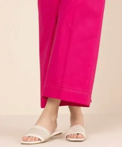 New Sapphire Solid Cambric Culottes Pink