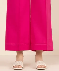 New Sapphire Solid Cambric Culottes Pink