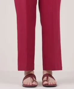 Online Sapphire Solid Cambric Flared Pants