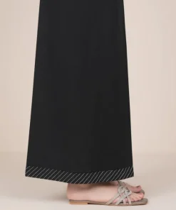 Outlet Sapphire Solid Cambric Flared Pants