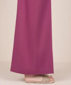 Best Sapphire Solid Cambric Flared Pants