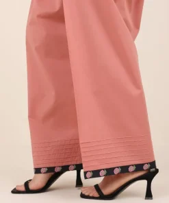 Outlet Sapphire Solid Cambric Shalwar Peach
