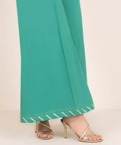 Online Sapphire Solid Cambric Sharara Green