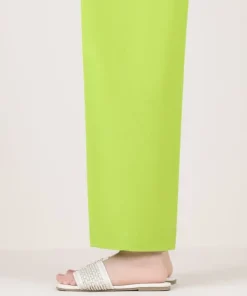 New Sapphire Solid Cambric Straight Pants