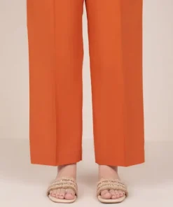 Best Sapphire Solid Cambric Straight Pants