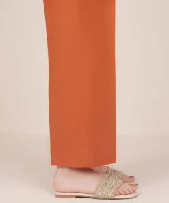 Best Sapphire Solid Cambric Straight Pants
