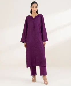 Online Sapphire Solid Jacquard Shirt