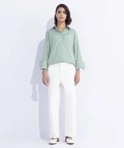 Sale Sapphire Straight Fit Jeans Ecru Wash