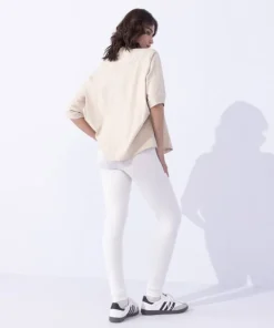 Sale Sapphire Stretchy Leggings white