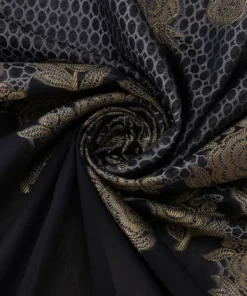 Fashion Sapphire Textured Jacquard Dupatta