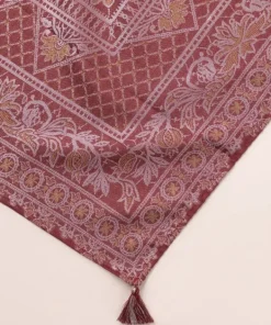 Hot Sapphire Textured Jacquard Dupatta