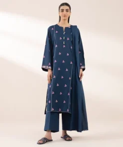 New Sapphire Textured Voile Dupatta