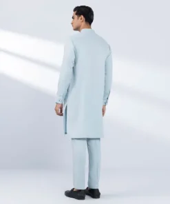 Clearance Sapphire Viscose Blended Suit - Regular Fit Sky Blue