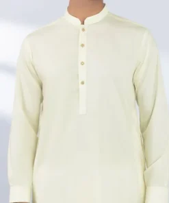 Sale Sapphire Viscose Blended Suit - Slim Fit Cream
