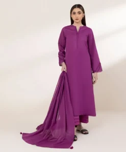 New Sapphire Voile Dupatta Purple