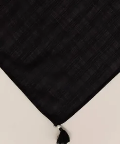 Hot Sapphire Voile Dupatta Black